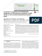 Comparison of Pyrolysis and Hydrothermal