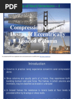 L14 -Design of Compression Members - Eccentrically Loaded