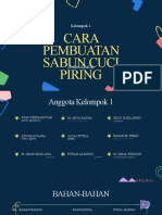 Sabun Cuci Piring Kelompok 1