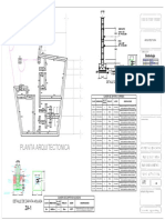 Plano de Cimentacion