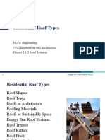 Cea 212 ResidentialRoofTypes