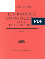 Les Racines Congolaises Precede de La Vie Poétique, Jean Baptiste