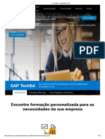 Formação e Certificação SAP