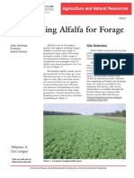 Alfalfa Establishment From Ar Fsa-15-1