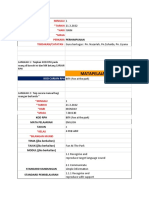 Minggu 1 Perkahwinan Bahasa Inggeris Catatan Perkahwinan