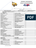 Checklist Motoconformadora Obsoleto