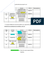 ΜΑΘΗΜΑΤΑ ΖΔΔ ΕΕΤ ΣΕΠ Α Τάξης 2022