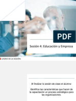 Sesión 4 - Educación y Empresa