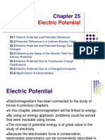 Chap 25 Electric Potential