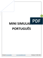 Mini Simulado Portugues