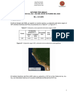 Informe Del Sismo de 5.0 ML A 107 KM Al Sur Oeste de Ica Ica - Ica