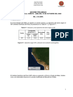 Informe Del Sismo de 3.6 ML A 23 KM Al Oeste de Mala Cañete - Lima