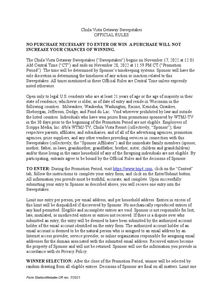 Chula vista getaway pdf indemnity justice