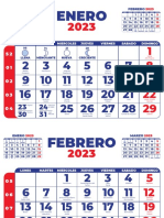 Calendario 2023-Carta N° Semanas