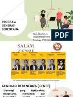 PENGELOLAAN PROGRAM GENERASI BERENCANA (GENRE