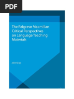 Critical Perspective On Language Teaching Materials