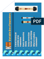 Variable Area Flowmeter Presentation