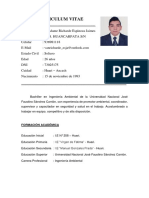 Vandame Richarde CV