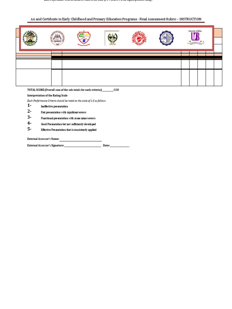 Lesson Observation Assessment Instrument | PDF