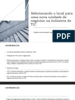 Apresentação Artigo Localização e Capacidades Das Organizações TIC