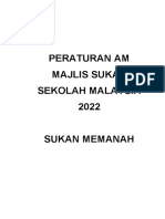 Peraturan Memanah MSSM 2020