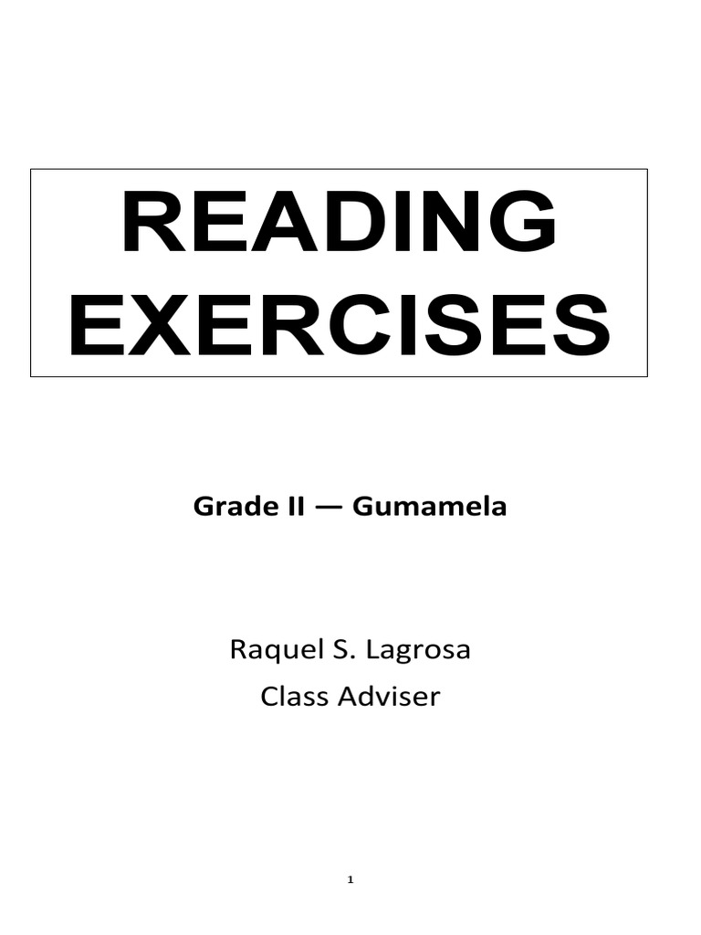 (CONSOLIDATED) Remedial Materials For NonReaders Part 1 PDF