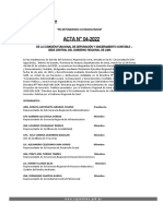 Acta Del Comite Funcional de Depuracion y Sinceramiento Contable 2022 #3