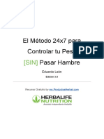 El Método 24x7 para Controlar Tu Peso SIN Pasar Hambre 3.0 MX