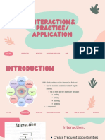 Siop Interaction Practice Application