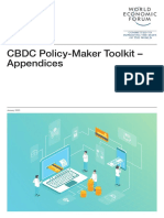 WEF CBDC Policymaker Toolkit Appendices