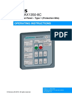 KMS-0024 Fusesaver Control Panel - Type 1 Operating Instructions R05