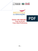 Modelo Projeto Mestre Educação 2021