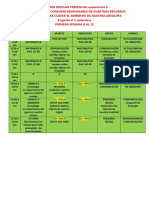 Horario Semana Agosto