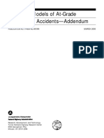 Statistical Models of At-Grade Intersection Accidents-Addendum