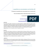 Construcción de Superficies No Convencionales Con Geogebra 3D