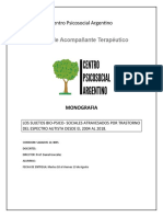 Influencia del acompañamiento terapéutico en la socialización de niños autistas