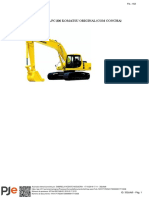 Escavadeira PC 200 Komatsu