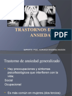 Vi. Trastornos de Ansiedad Generalizada