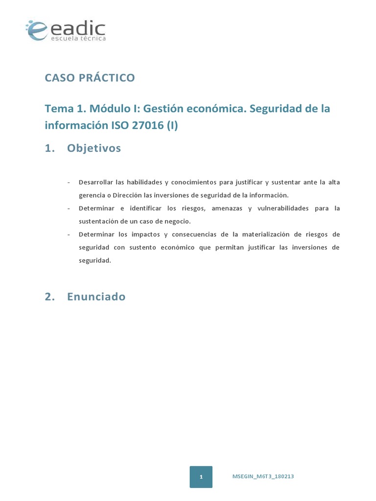 Políticas de Seguridad ISO 27016 en SAG | PDF | Servidor (Computación ...