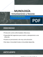 Clase 009 INMUNOLOGIA Inmunizaciones y Vacunas 2022-1