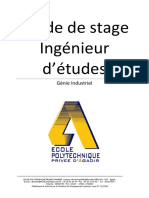 Guide Stage Ingénieur d'Études