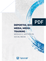 Módulo 2. Gestión en Social Media