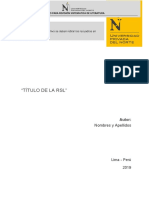 RSL - M6 Formato Informe de Investigacion