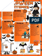 Halloween Traditions Fun Activities Games Reading Comprehension Exercis - 11806