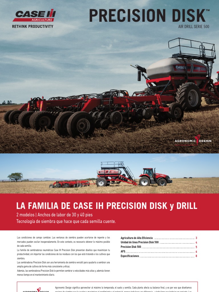 Precision Disc 500 | PDF | Siembra | Agricultura, image size:768x1024