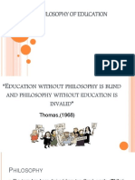 philosophy of education 