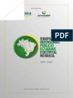 2o Mapa Das Defensorias Publicas Estaduais e Distrital No Brasil