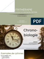 Nutrithérapie - Chronobiologie Et Chrononutrition