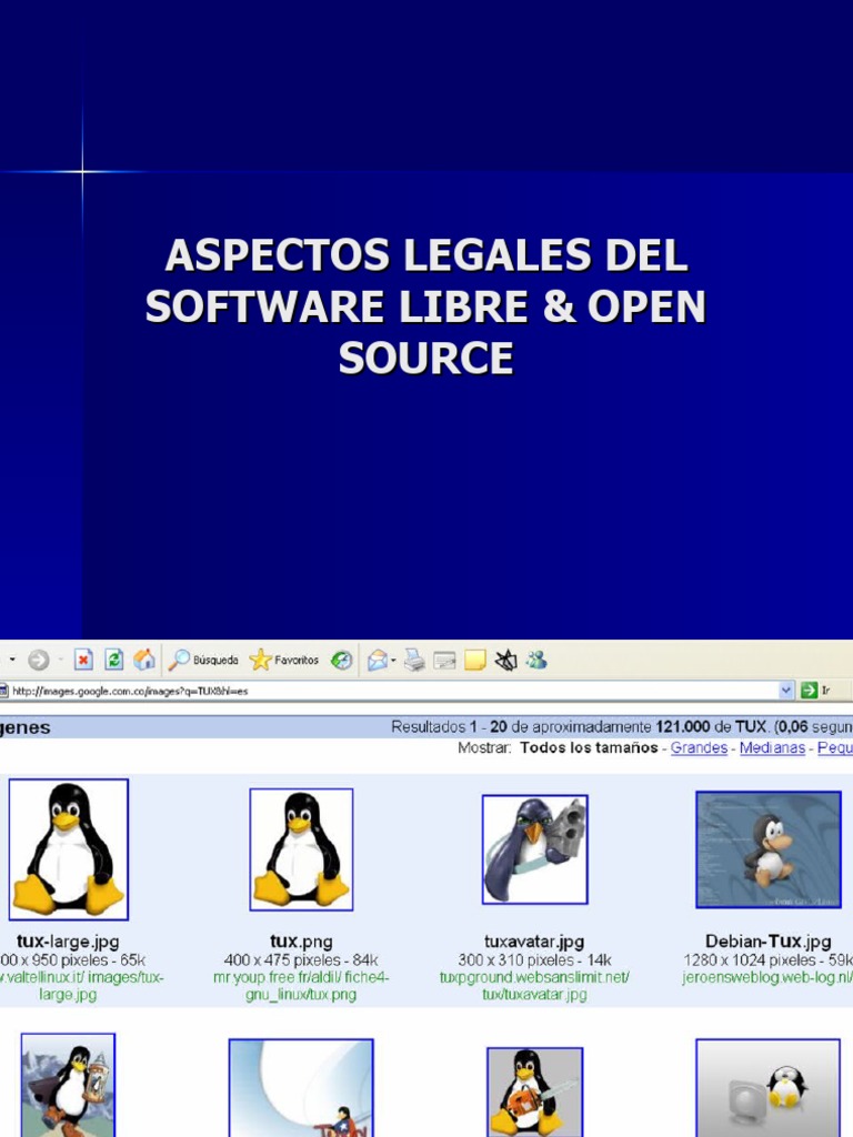 Aspectos legales software libre open source pdf software libre