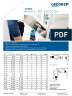 Gedore Torque Solutions Data Sheet Lde Lew